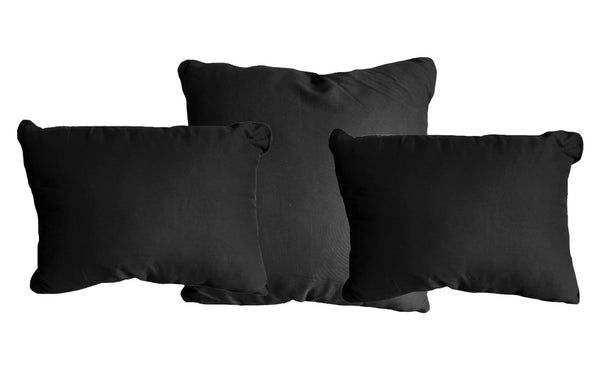 Black California King Size 7-piece Down Alternative Comforter Set