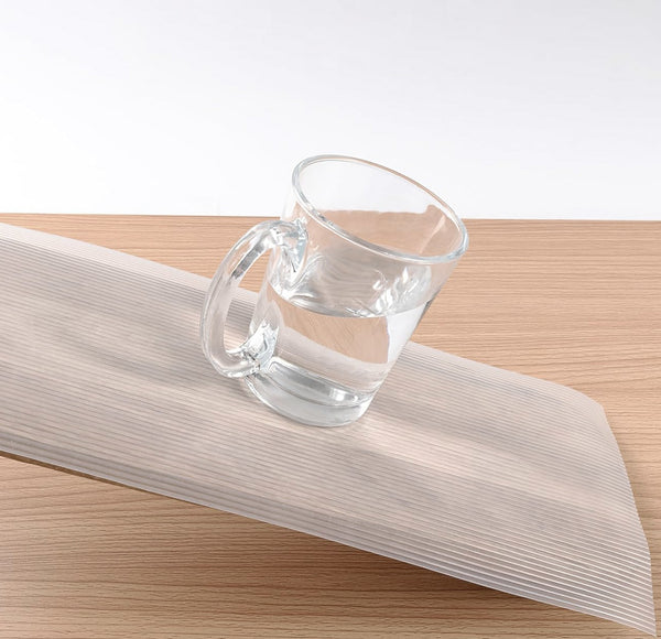 11.8"x59" Premium Shelf Drawers Liner Clear Transparent Non-Slip Adhesive-Free - 11.8" x 59"