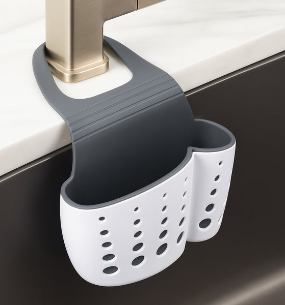 Kitchen Sink Caddy Sponge Holder With Drain Holes