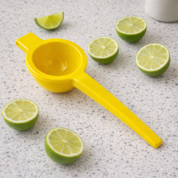 3" Wide Yellow Lemon Squeezer Manual Juicer