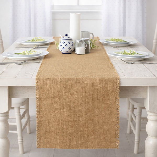 12" Wide Burlap Fabric Natural Multipurpose Fabric