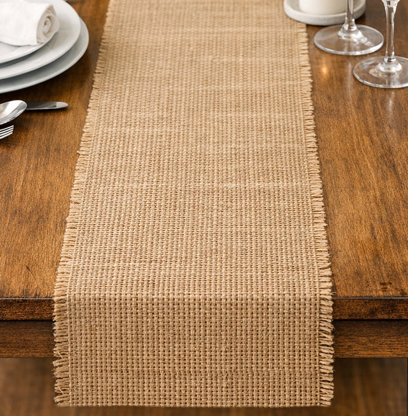 12" Wide Burlap Fabric Natural Multipurpose Fabric