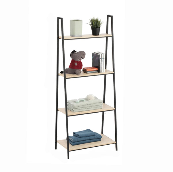 4-Tier Storage Bookshelf Organizer Rack - 58.3" x 23.6" x 13.8"