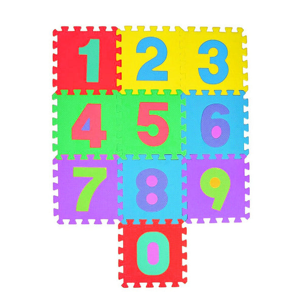 10 Piece Set - EVA Foam Interlocking Puzzle Play Mat