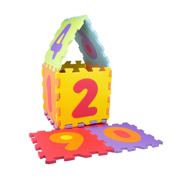 10 Piece Set - EVA Foam Interlocking Puzzle Play Mat