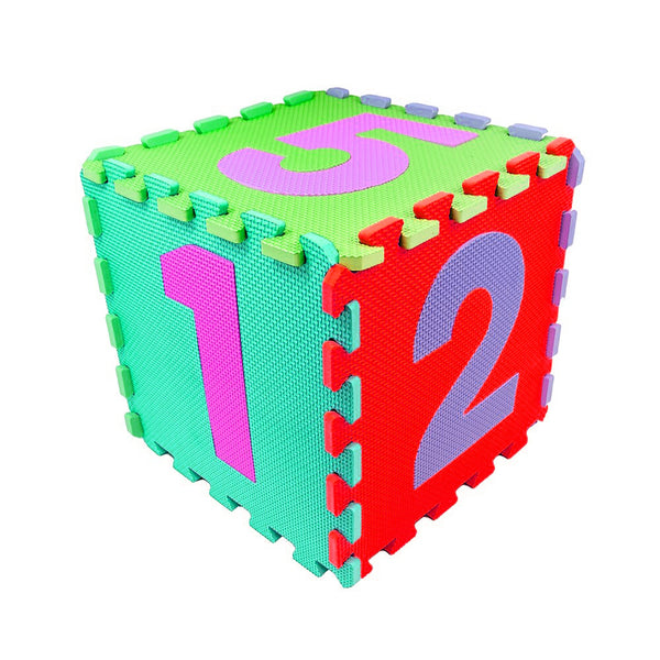 10 Piece Set - EVA Foam Interlocking Puzzle Play Mat