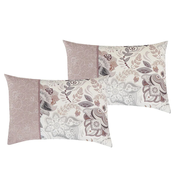 7 Piece Floral Paisley Bedding Comforter Set