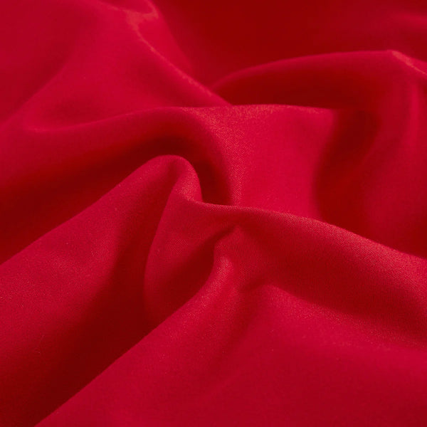 Red Black Floral Modern 9 Piece Bed-in-a-bag Comforter Set