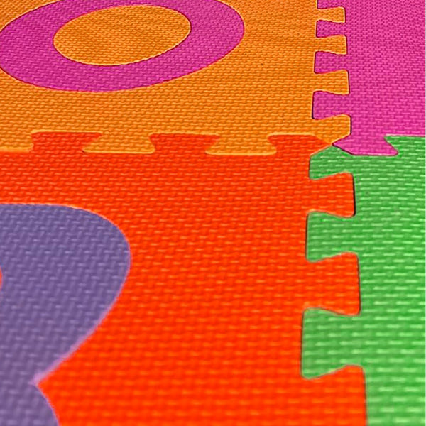 10 Piece Set - EVA Foam Interlocking Puzzle Play Mat