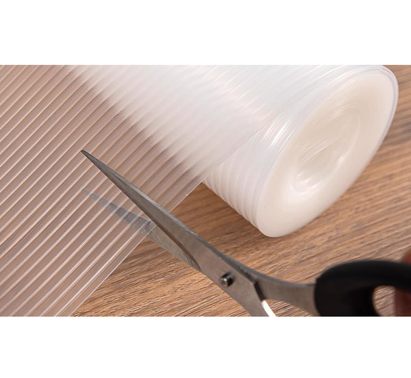11.8"x59" Premium Shelf Drawers Liner Clear Transparent Non-Slip Adhesive-Free - 11.8" x 59"