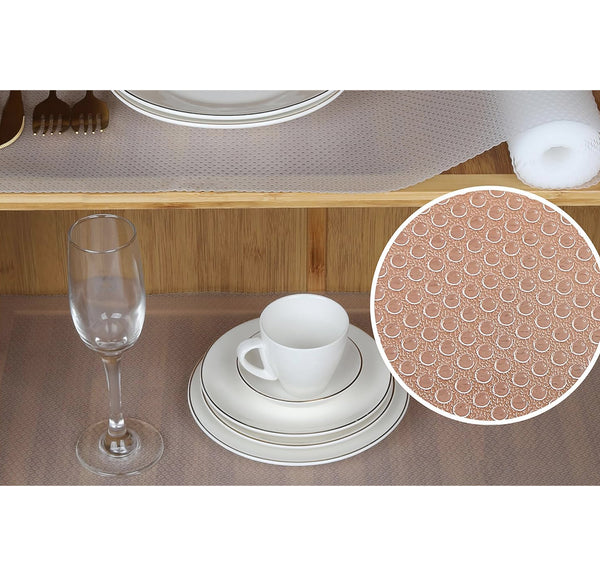 11.8"x59" Premium Shelf Drawers Liner Clear Transparent Non-Slip Adhesive-Free - 11.8" x 59"
