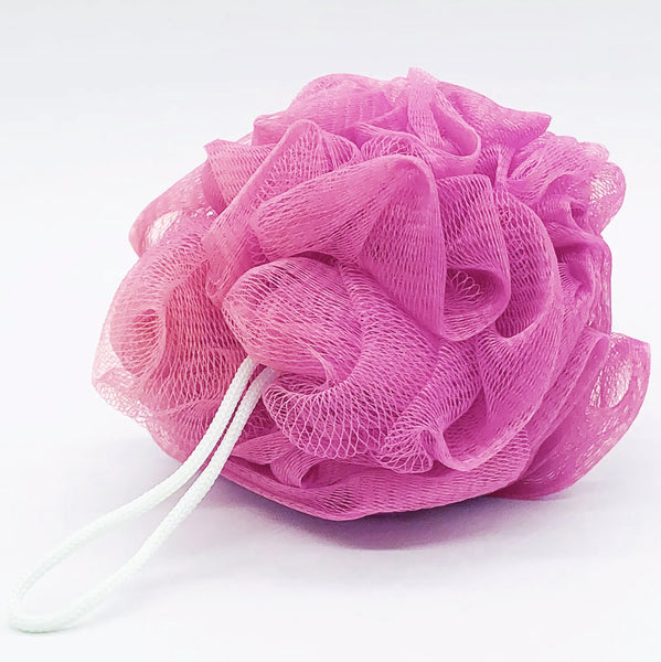 4 Pack Multicolor Mesh Exfoliating Bath Loofah Shower Sponge Body Scrubber