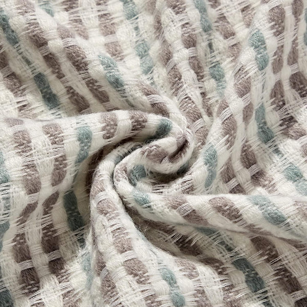 Textured Woven Soft Cozy Throw Blanket with Fringe Tassels – 50"x60"