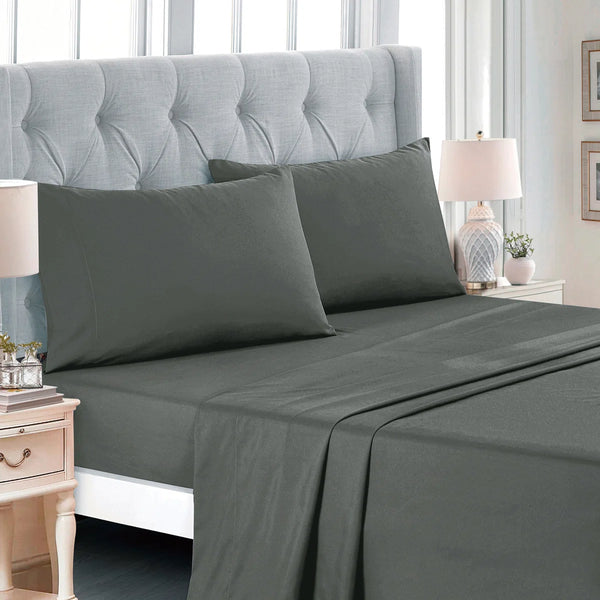 Green Grey Geometric Modern 9 Piece Bed-in-a-bag Comforter Set