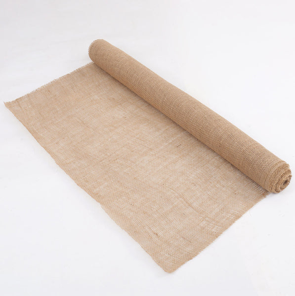 60" Wide Burlap Natural Jute Fiber Multipurpose Fabric