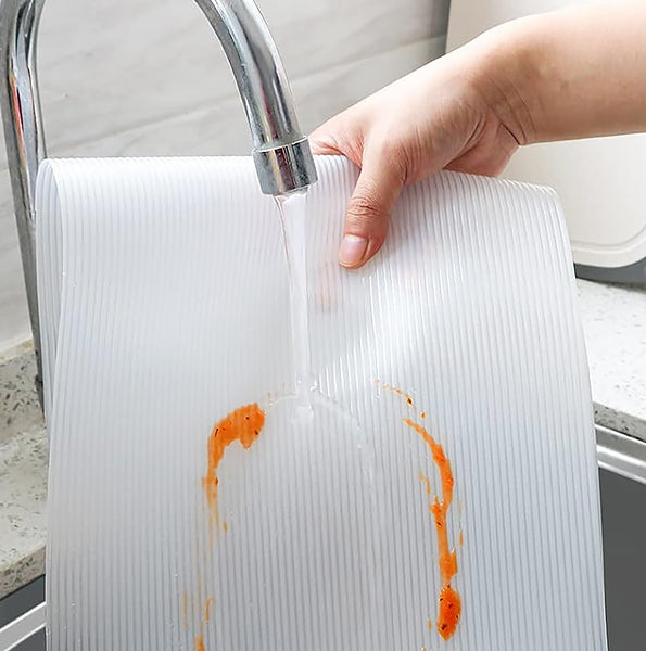11.8"x59" Premium Shelf Drawers Liner Clear Transparent Non-Slip Adhesive-Free - 11.8" x 59"