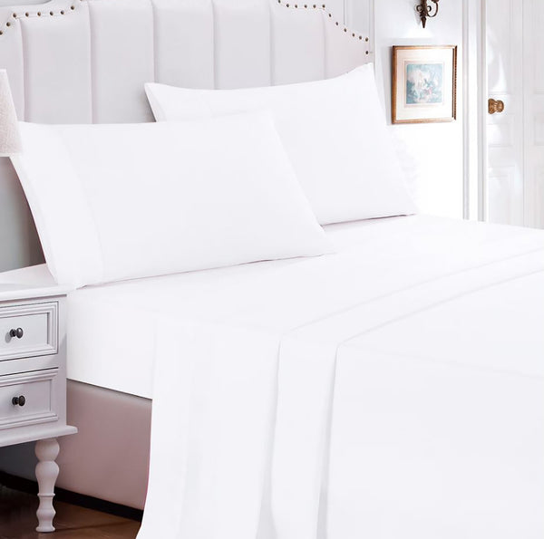 7 Piece Black White Geometric Solid  Modern Comforter Set Soft Bedding