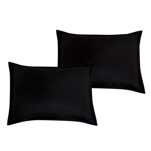 7 Piece Black White Geometric Solid  Modern Comforter Set Soft Bedding