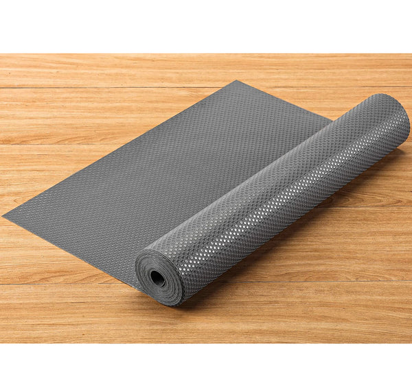 11.8"x59" Premium Shelf Drawers Liner Grey Non-Slip Adhesive-Free - 11.8" x 59"