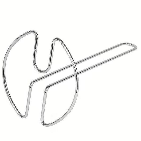 13" Tall - Silver Metal Paper Towel Holder