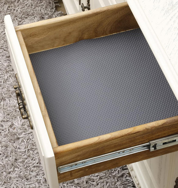 11.8"x59" Premium Shelf Drawers Liner Grey Non-Slip Adhesive-Free - 11.8" x 59"