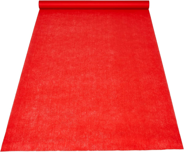 Red Carpet Aisle Roll Runner for Weddings, New Year's Eve, Hollywood Parties - 3x164 Feet