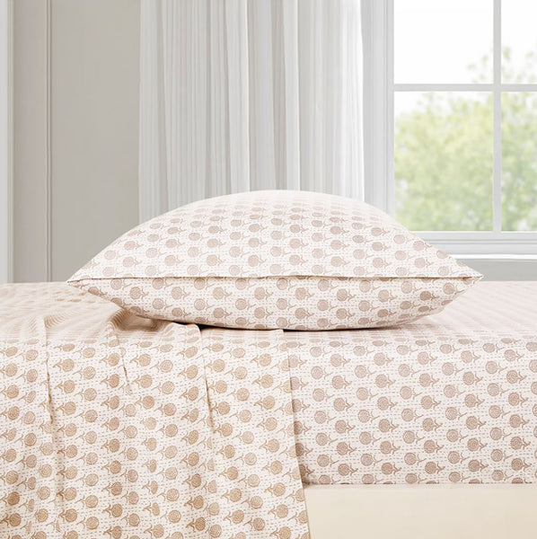 7 Piece Floral Modern Comforter Set Soft Bedding