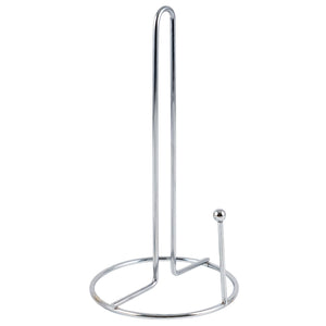 11" Tall - Silver Metal Paper Towel Holder