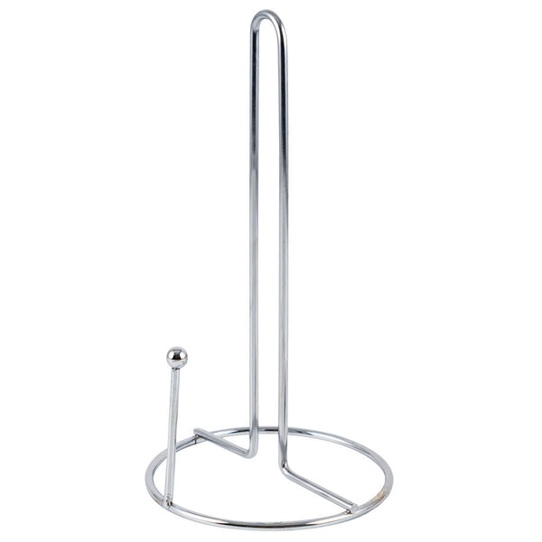 11" Tall - Silver Metal Paper Towel Holder