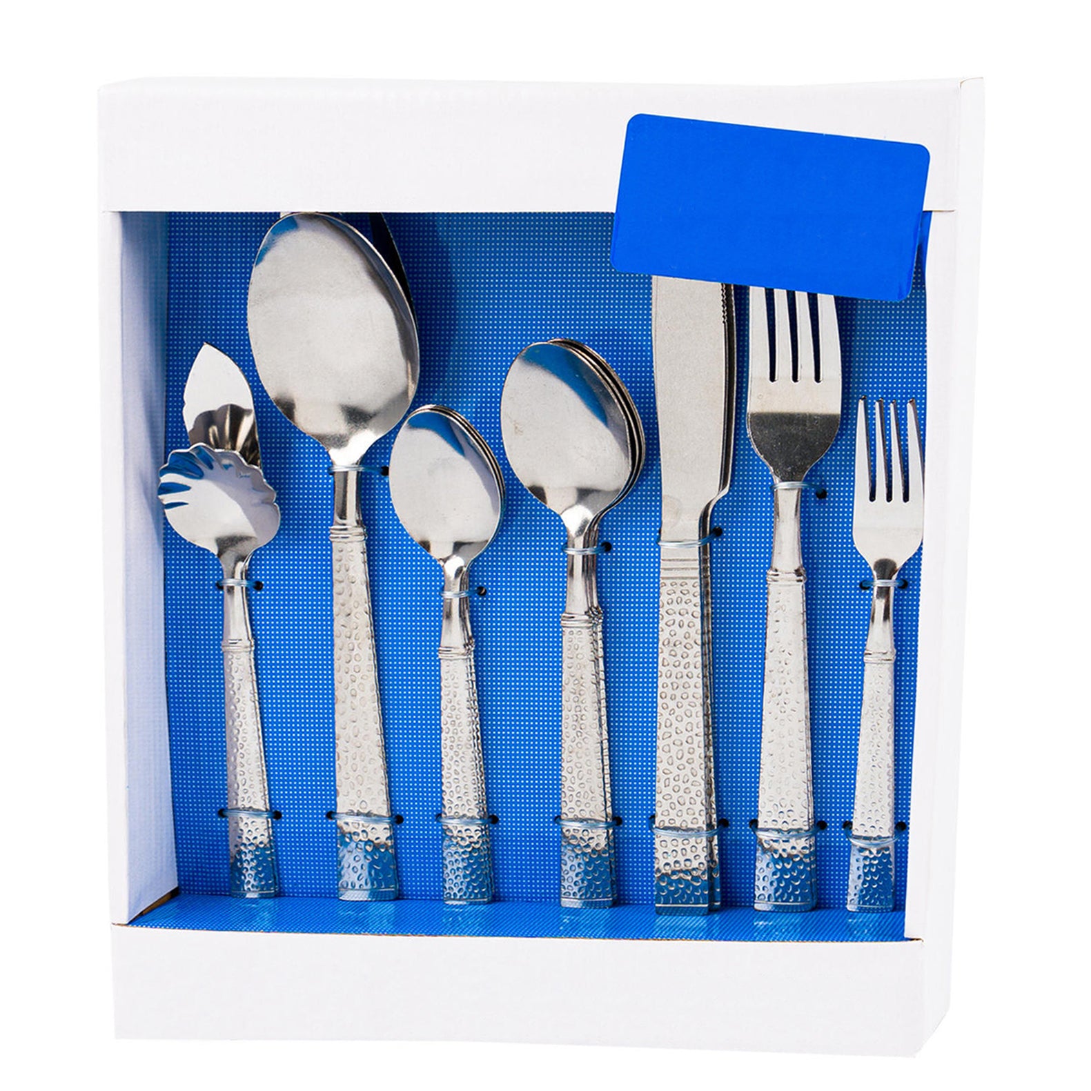 24 Piece Set - Silver Premium Stainless Steel Flatware Set