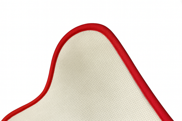 3 Piece Red Ultra Soft Thick Memory Foam Non-Slip Absorbent Bathroom Bath Mat Set