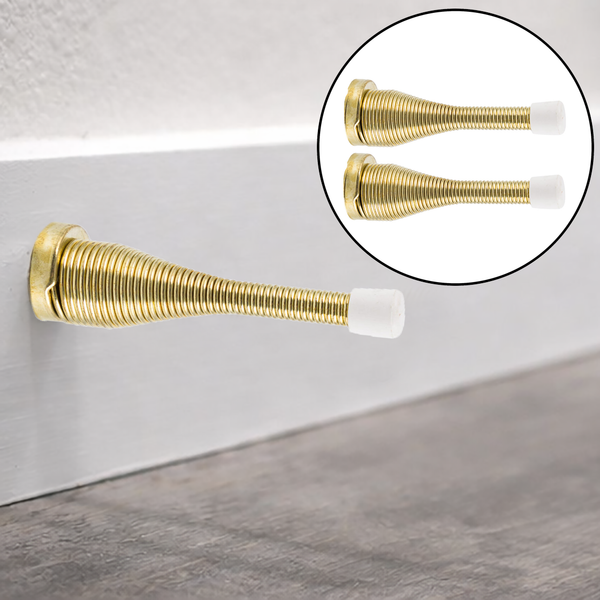 Spring Door Stopper - 2 Pack