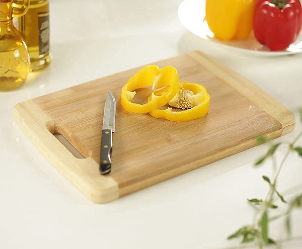 16"x12" Heavy Duty Kitchen Chopping Butcher Block Wood Cutting Board