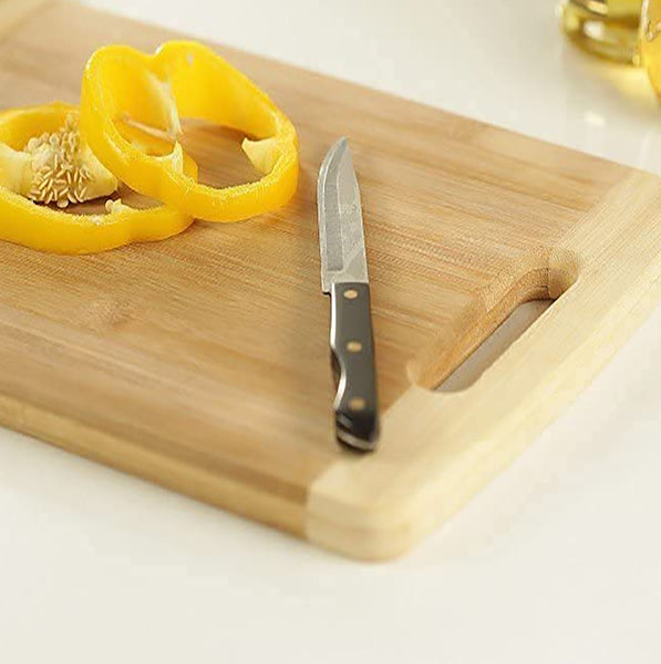 16"x12" Heavy Duty Kitchen Chopping Butcher Block Wood Cutting Board