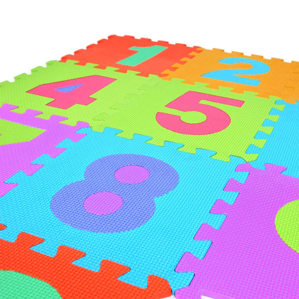 10 Piece Set - EVA Foam Interlocking Puzzle Play Mat