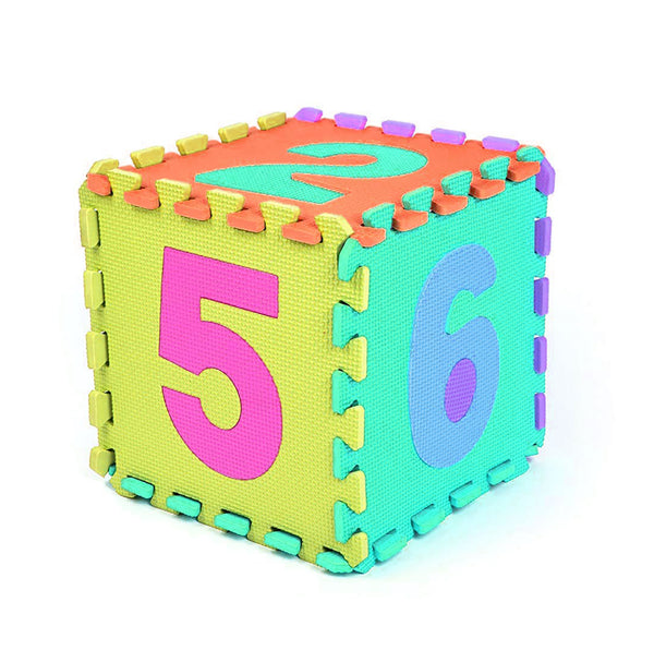 10 Piece Set - EVA Foam Interlocking Puzzle Play Mat