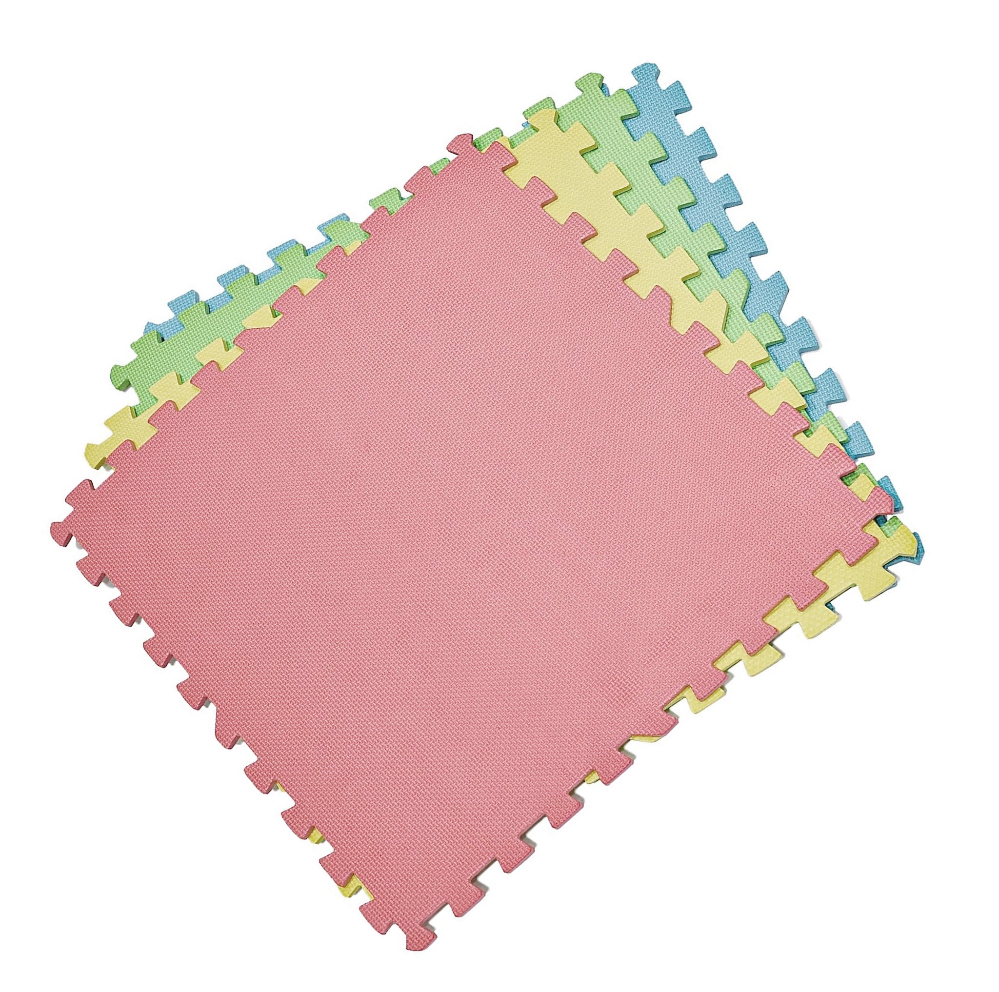 10 Piece Set - EVA Foam Interlocking Puzzle Play Mat