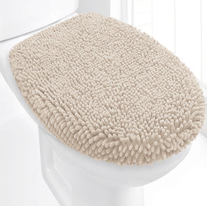 18"x18" - Birch Soft Cozy Plush Chenille Toilet Seat Cover