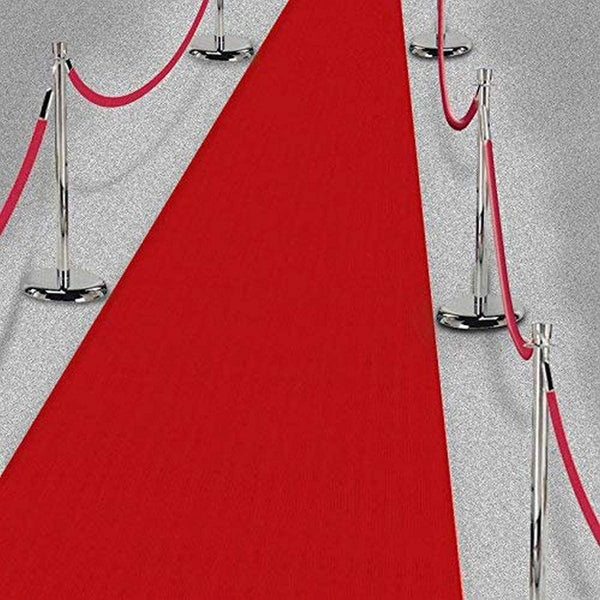 Red Carpet Aisle Roll Runner for Weddings, New Year's Eve, Hollywood Parties - 3x164 Feet