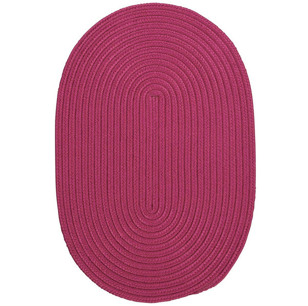 Pink Extra Thick Woven Trivet Oval Placemats Natural Cotton Hot Potholder Mat Heat Resistant - 12"x8.5"(Pack of 4)