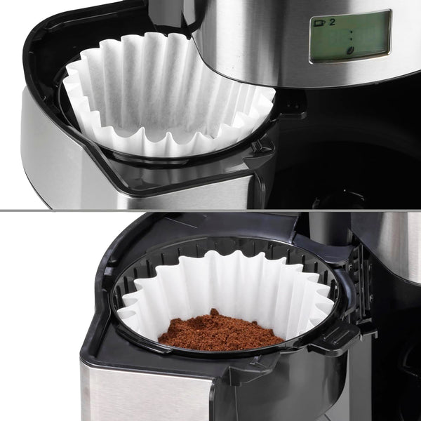 8-12 Cup Coffee Filters For Basket Style Coffee Makerss - 2 Pack, 300 filters.