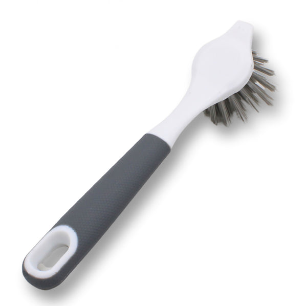 Dish Brush Cleaner with Ergonomic Non‑Slip Handle – Stiff Bristles for Tough Scrubbing – Ideal for Dishes, Pots, Pans & Kitchen Surfaces