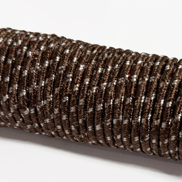 98.5 Feet - Brown Braided Utility Rope for Camping, Outdoor & Household Use