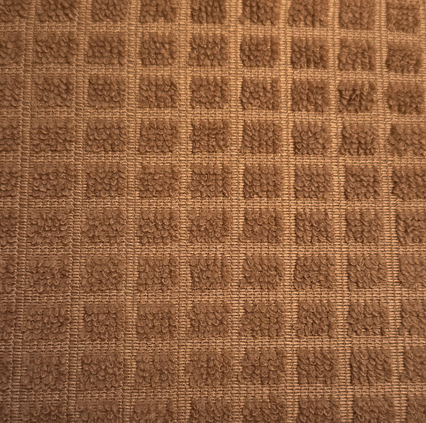 (Pack of 4) Brown Large Microfiber Soft Highly Absorbent Washable Dish Drying Mat - 20"x16"