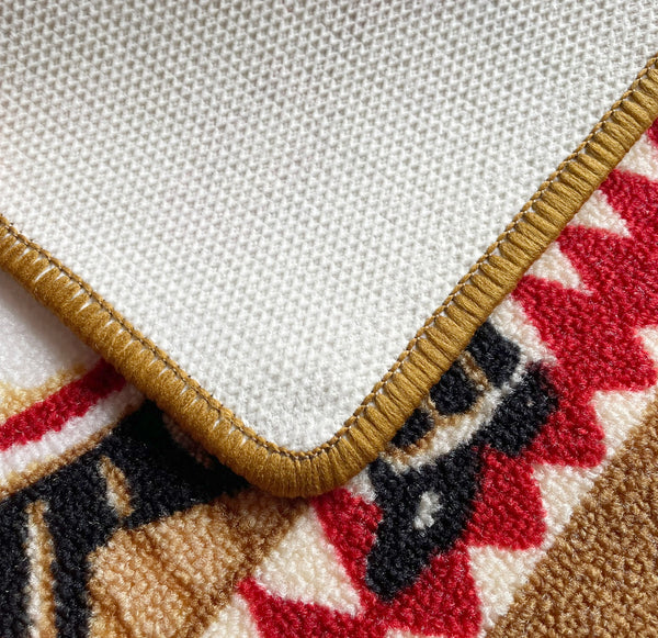 Chef Beige Washable Kitchen Mat With Non-Slip Backing - 24"x17"