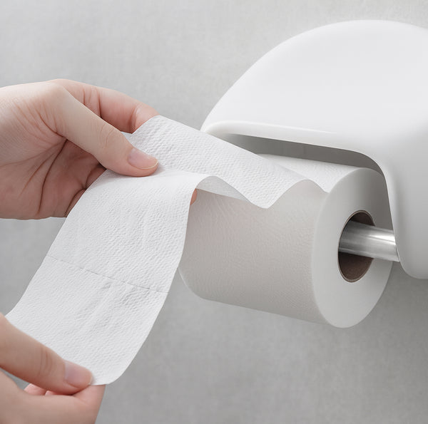 2 Pack Chrome Universal Fit Toilet Paper Spring Loaded Holder Roller