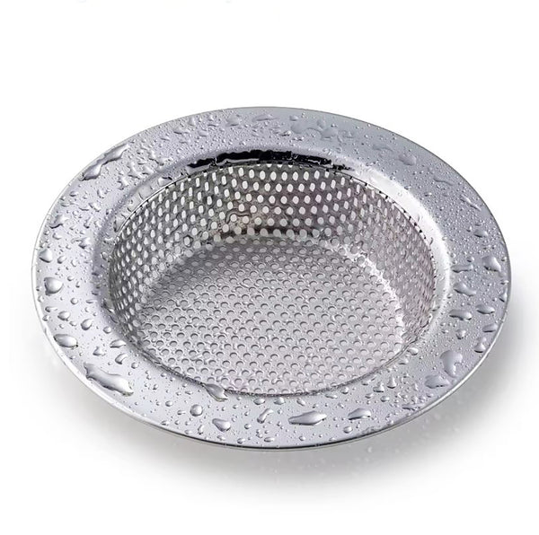 (Pack of 4) Stainless Steel Kitchen Bathroom Sink Bath Tub Drain Strainer - 3.55"