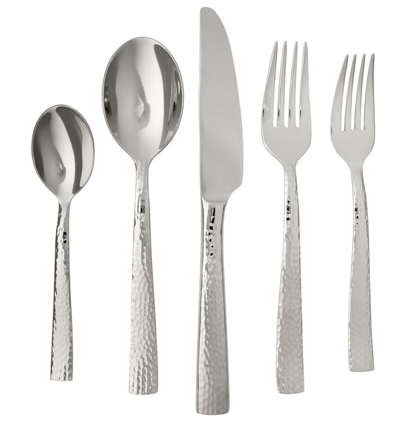 20 Piece Set - Silver Premium Stainless Steel Flatware Set