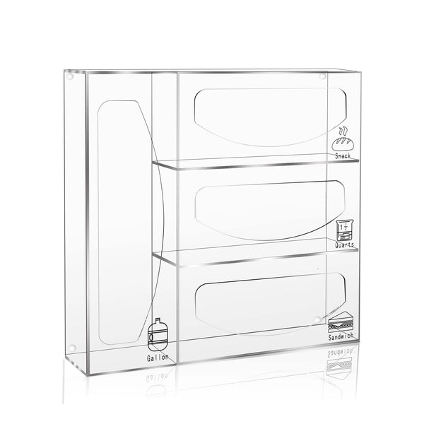 Acrylic Bag Storage Organizer for Kitchen Drawer