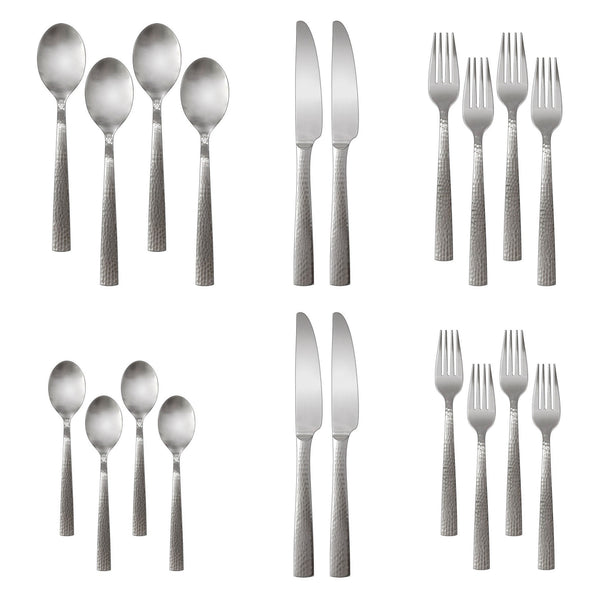 20 Piece Set - Silver Premium Stainless Steel Flatware Set